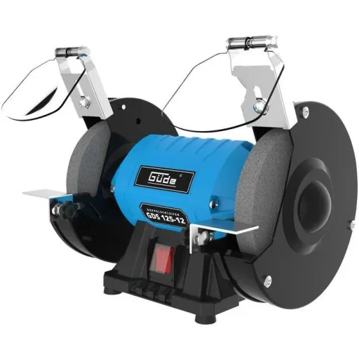 Schleifmaschine Doppelschleifmaschine GDS125-12 mit zusätzlicher Schleifscheibe 125x16x20 mm K36