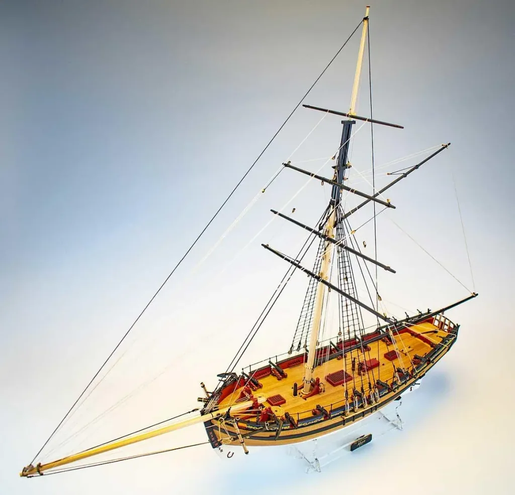 Bausatz HM Cutter Alert 1777 im Maßstab 1:64