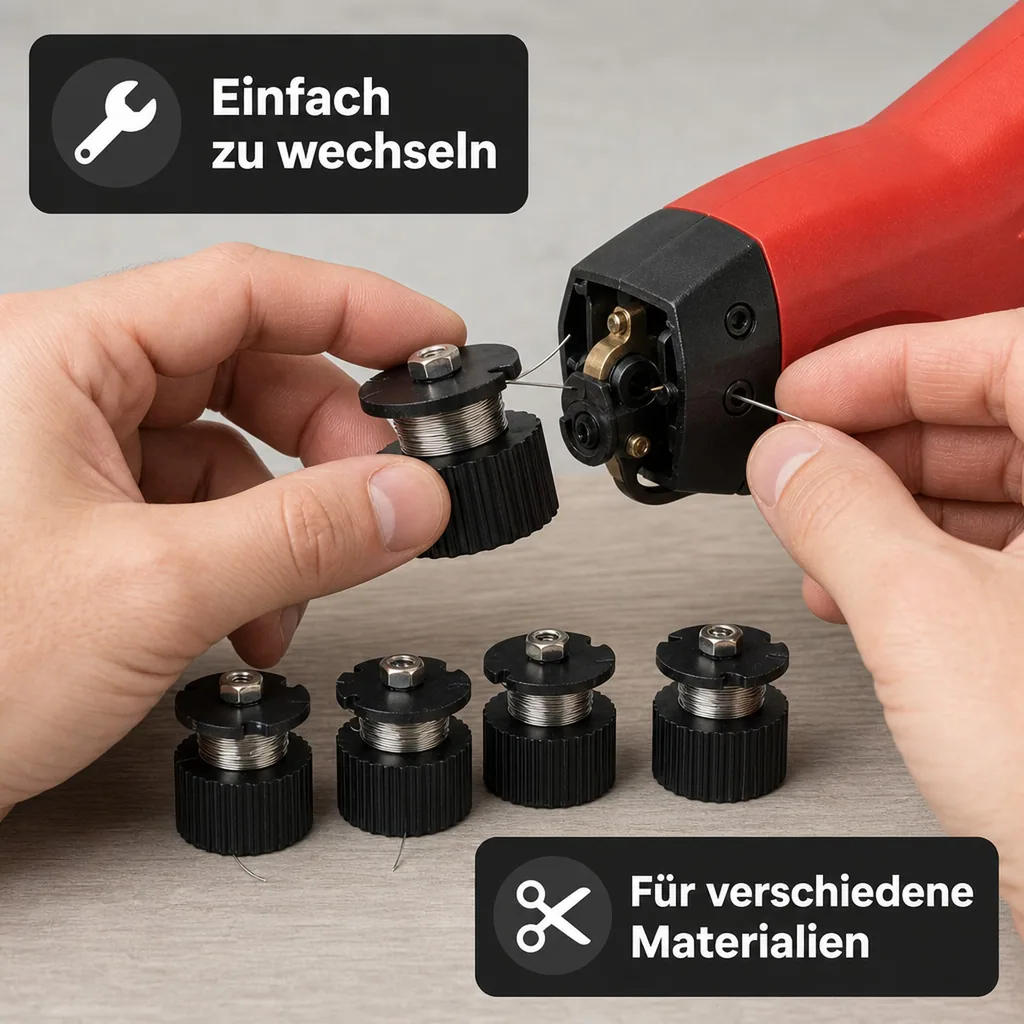 Ersatz-Drahtspulen, 5 Stück