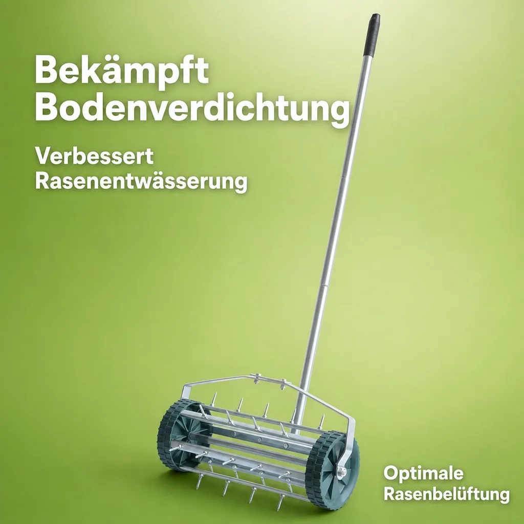 Rasenlüfter-Walze