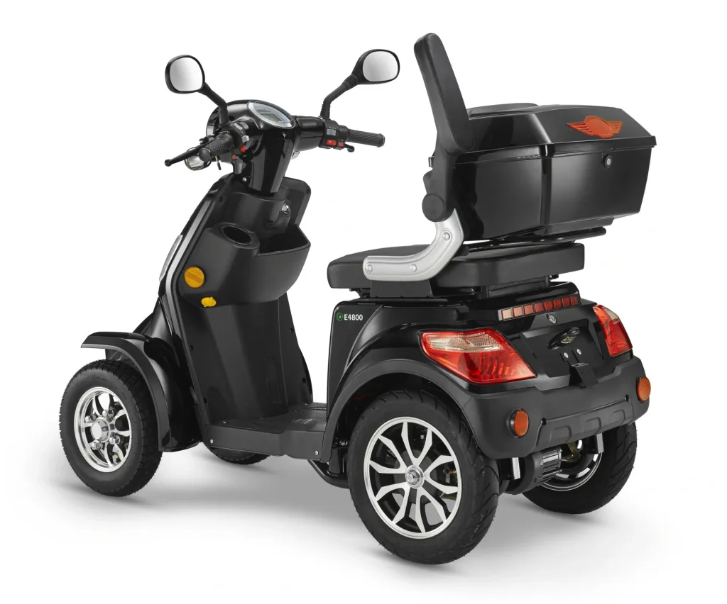 E-Vierrad Luxxon E4800 20 km/h (Mofa-Klasse), keine Helmpflicht, schwarz