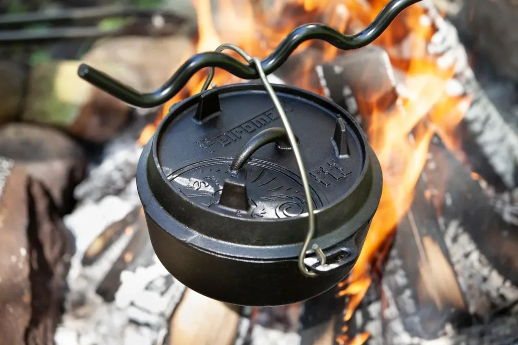 Feuertopf (3qt) planer Boden (ohne Füße)