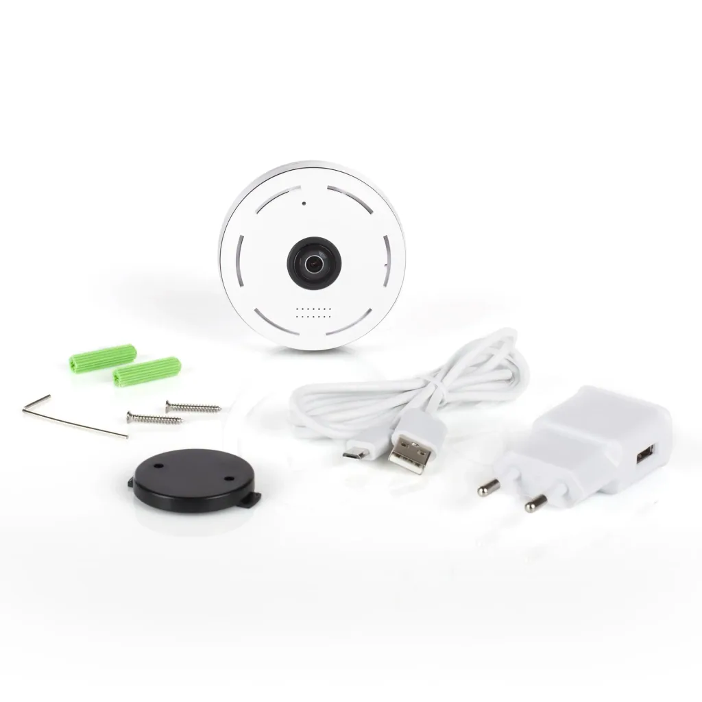 HD IP Kamera mit Schwenkfunktion 360° und Nachtsicht