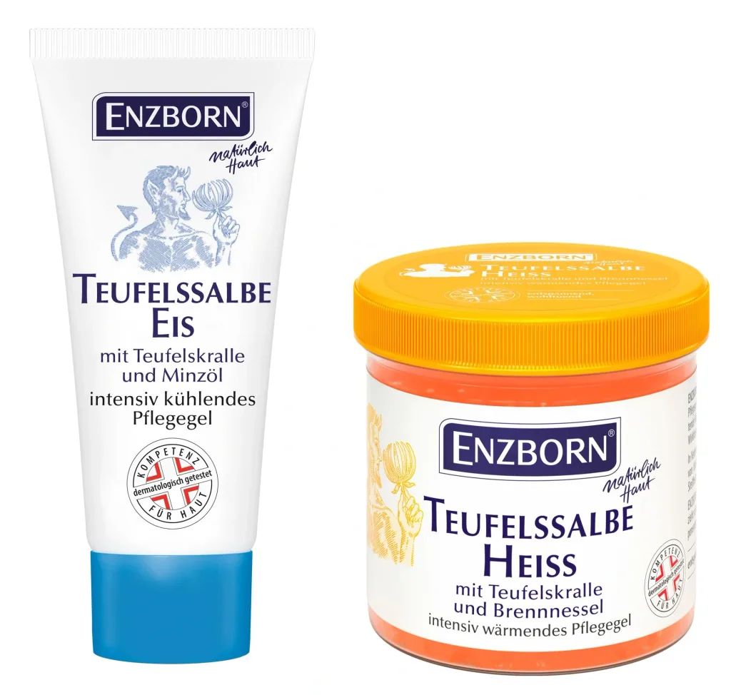 Set Teufelssalbe HEISS, 200 ml + Teufelssalbe EIS, 10 ml