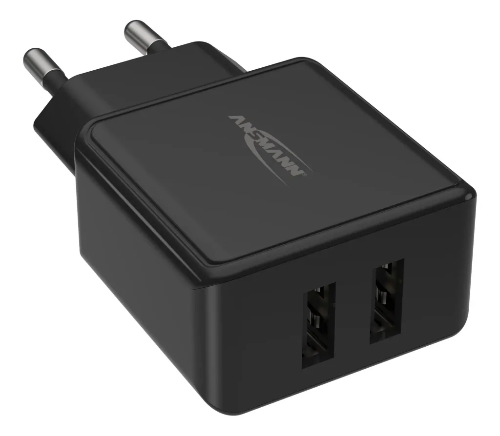 USB Ladeadapter mit 2 USB 2.0 Buchse Typ A, 2400 mA