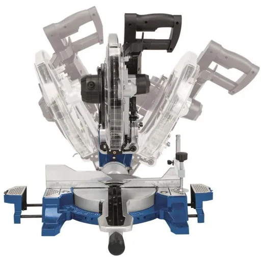 Kappsäge HM140L - 2000W | 330 x 150mm | inkl. Laser und 2 Sägeblätter