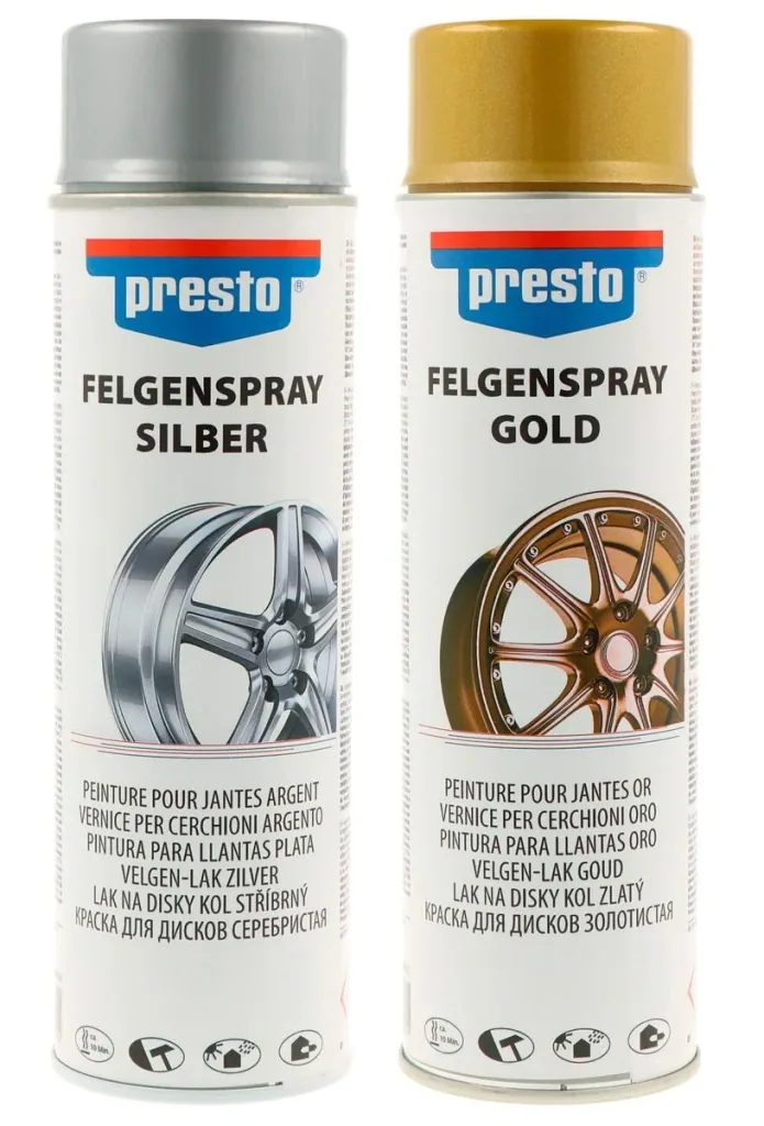 Felgenlack, Farbe gold, 500 ml