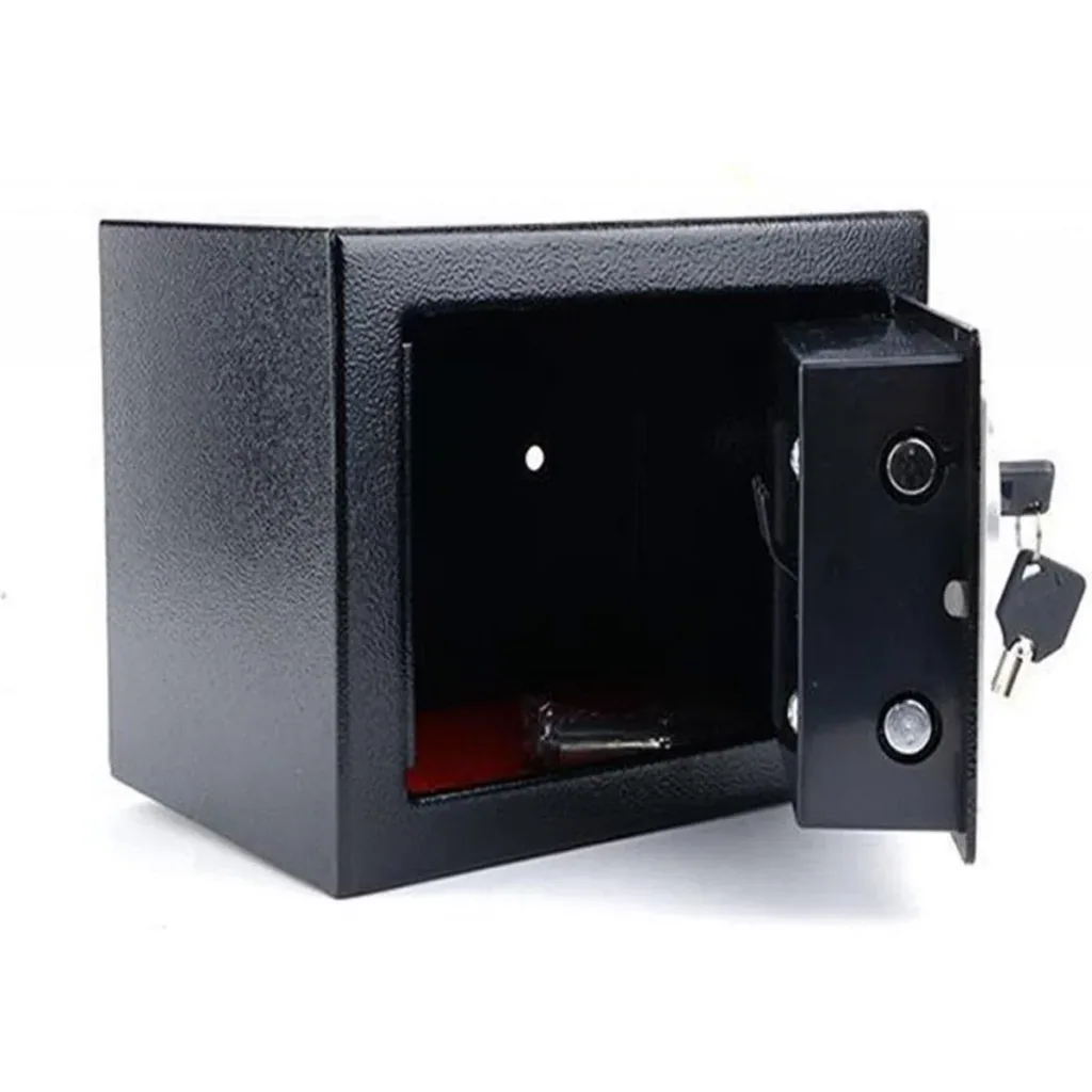 Elektronischer Safe - 31x20x20 cm - Schwarz