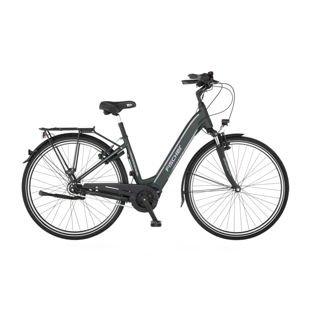Unisex E-Bike City, 28 Zoll, Rahmengröße 41cm, 7-Gang Nabenschaltung, grün matt, CITA 3.2i