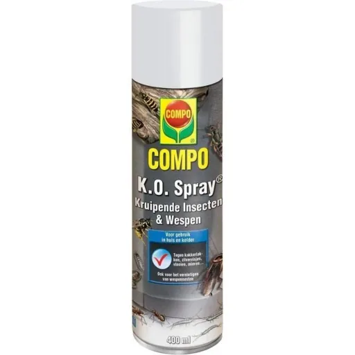 Weitech WazzzpAway - verhindert Wespen + INCL. Compo K.O Spray - kriechende Insekten und Wespen - 400 ML