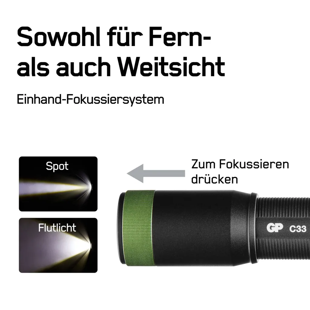 DISCOVERY Clip Arbeitsleuchte mit zusätzlicher, seitlicher COB Lichtleiste und Magnetbefestigung, 180 Lumen, IPX4