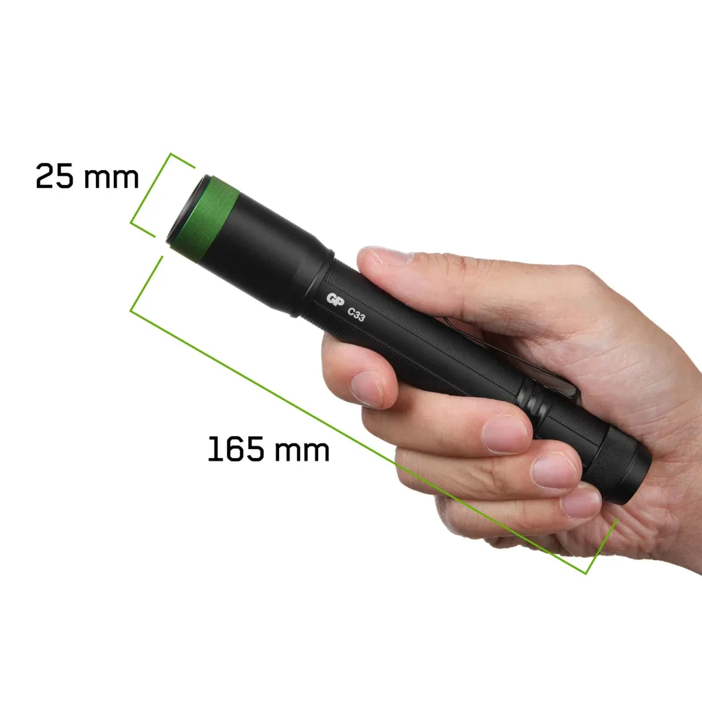 DISCOVERY Clip Arbeitsleuchte mit zusätzlicher, seitlicher COB Lichtleiste und Magnetbefestigung, 180 Lumen, IPX4