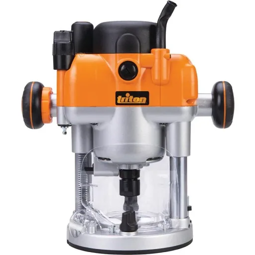 Präzisionsfräse mit Doppelfunktion - 2400 W - Angriffstiefenbereich: 0 - 68 mm
