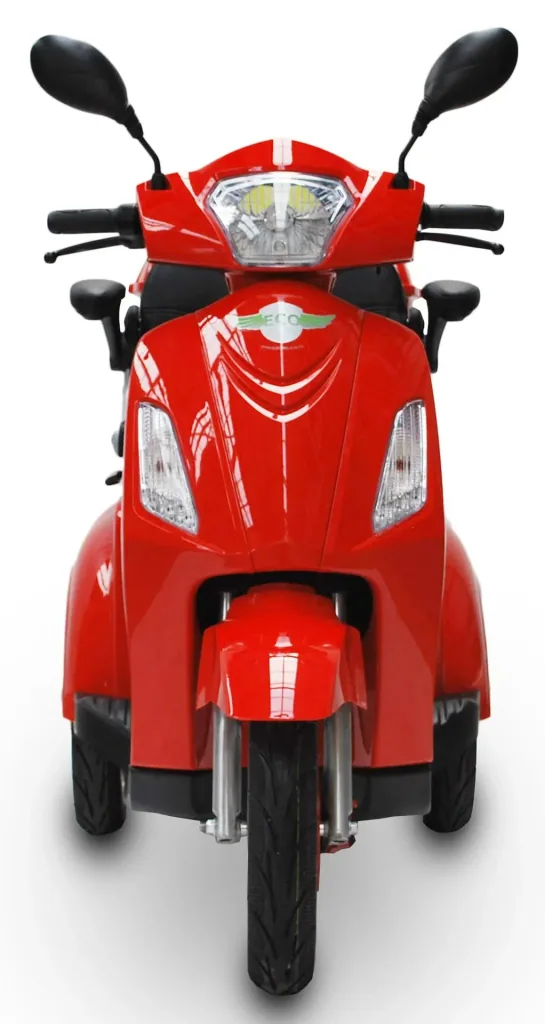 Elektromobil 500 Rot, 15 km/h, Seniorenroller/Seniorenmobil