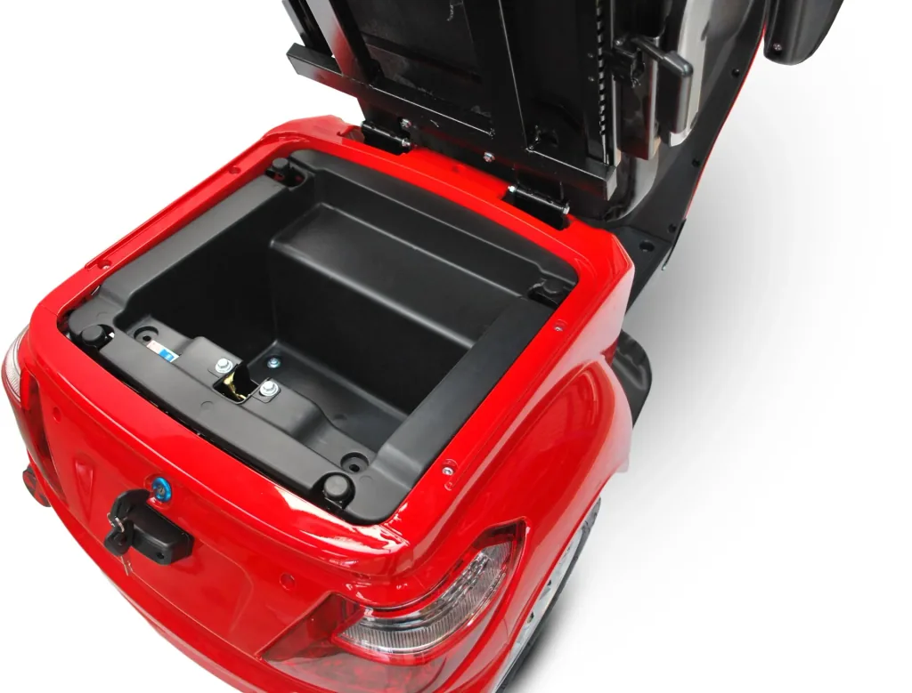 Elektromobil 500 Rot, 15 km/h, Seniorenroller/Seniorenmobil