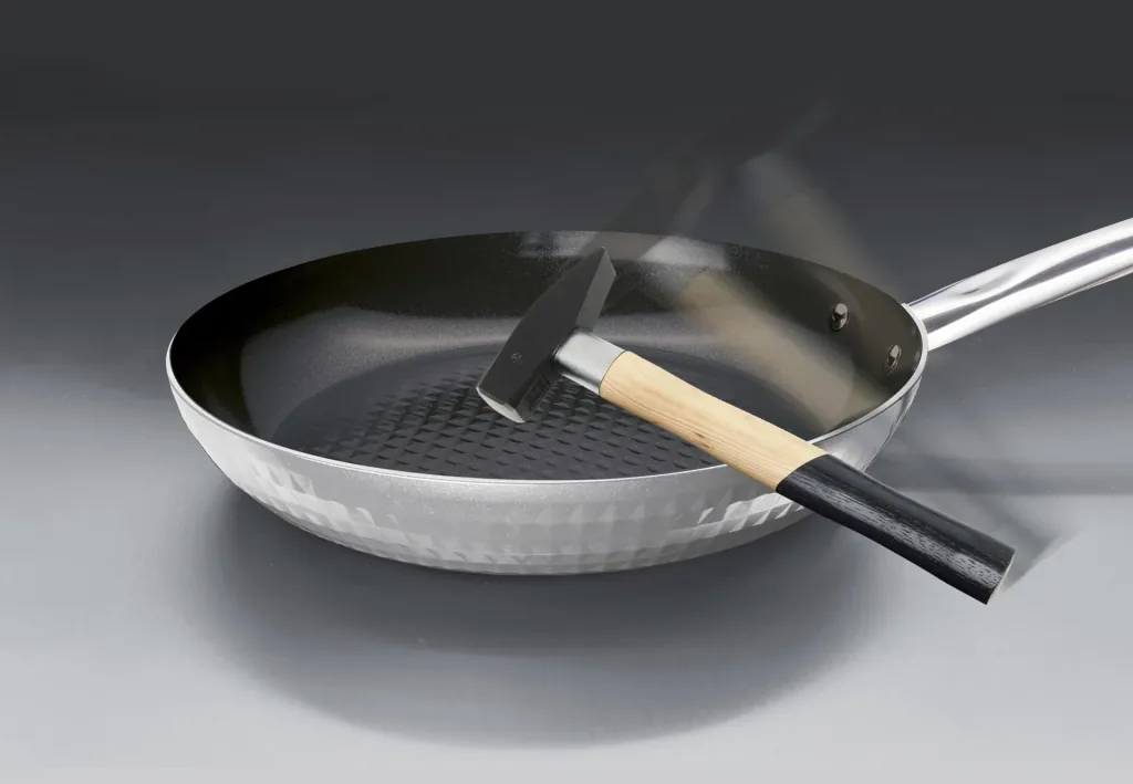 Pfannen-Set, silber, 3-teilig