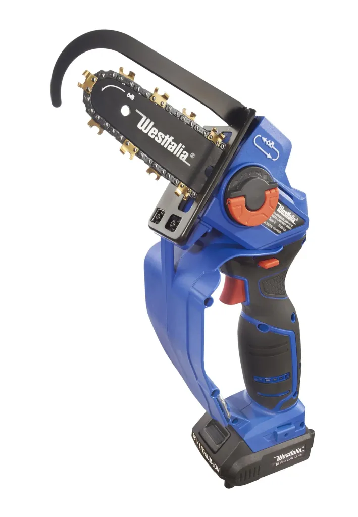 Akku-Einhand-Powersäge "X-SAW II"+Akku 4,0 Ah+Schnellladegerät+Titankette
