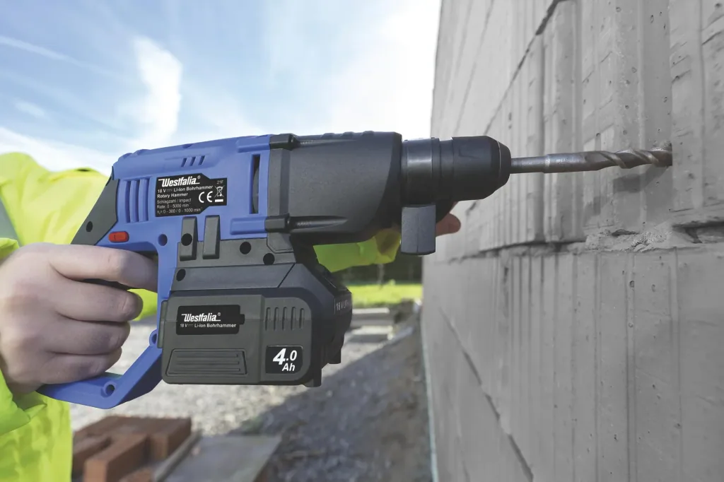 Bohrhammer ABH 18, 18 V Li - Ion - ohne Akku und Ladegerät