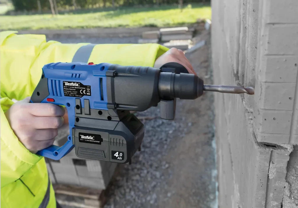 Bohrhammer ABH 18, 18 V Li - Ion - ohne Akku und Ladegerät