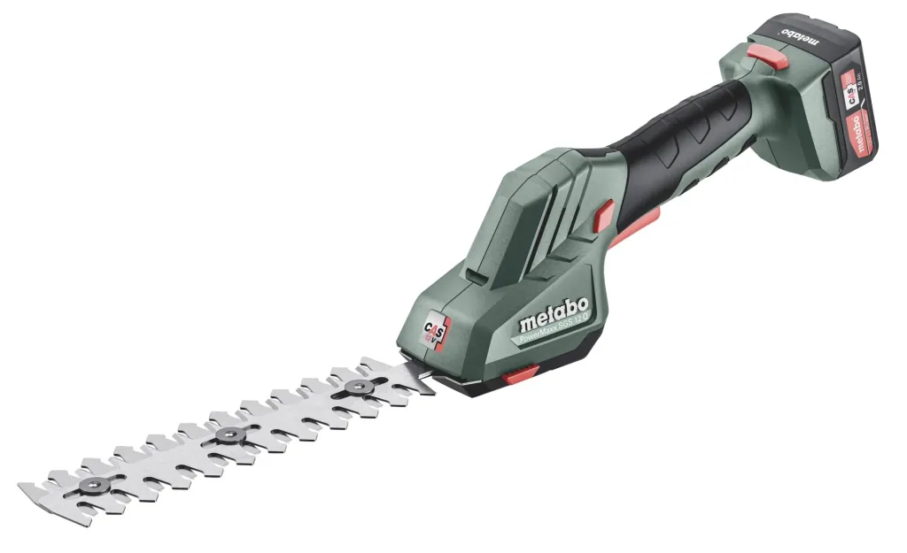 Akku-Strauch- und Grasschere PowerMaxx SGS 12 Q inklusive 1x 2,0 Ah, SC 30
