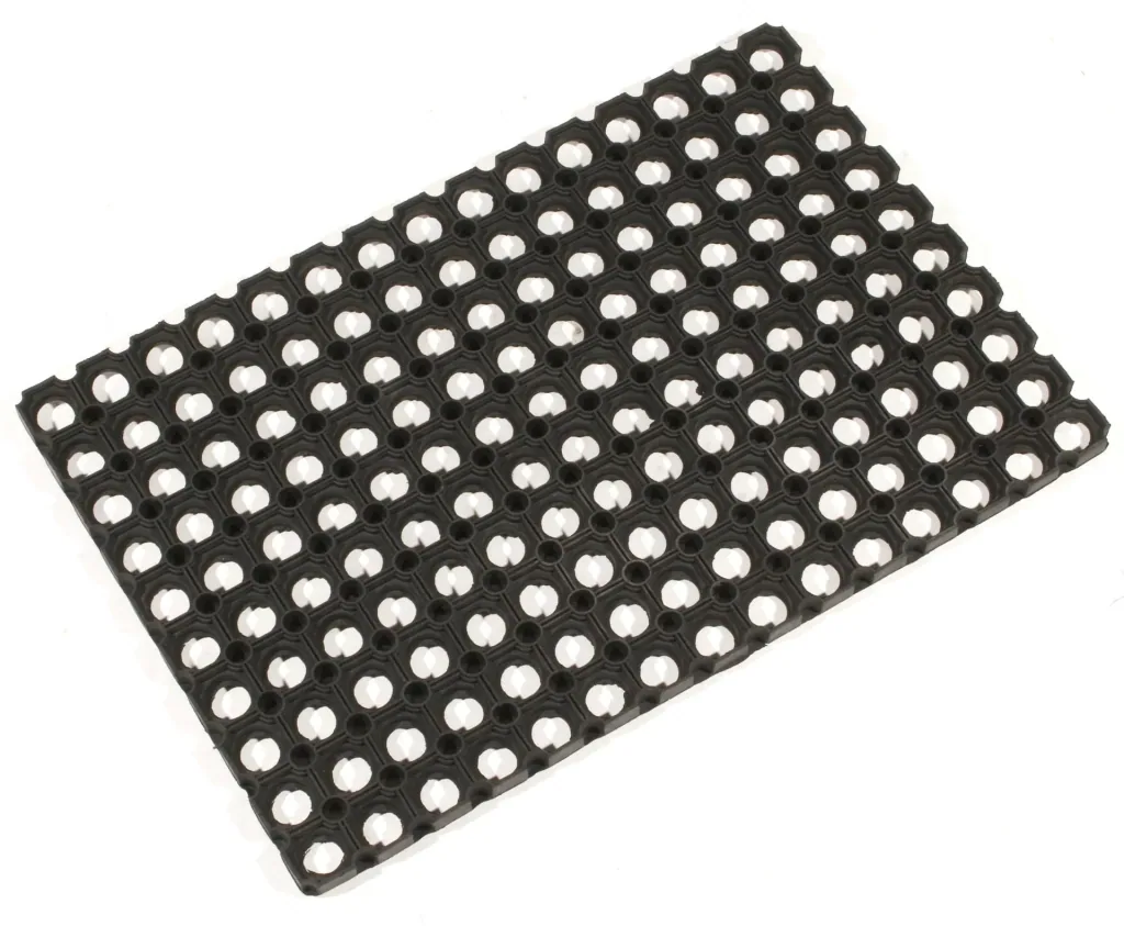 Gummi Ringmatte 40 x 60 cm - Rutschfeste Fußmatte
