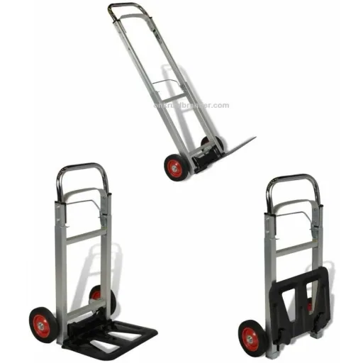 Faltbarer - zusammenklappbarer - faltbarer Wagen 90 kg.