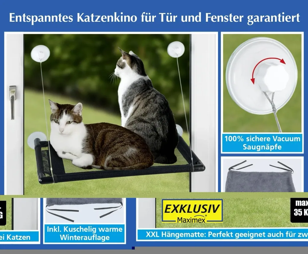 Katzen-Hängematte XXL