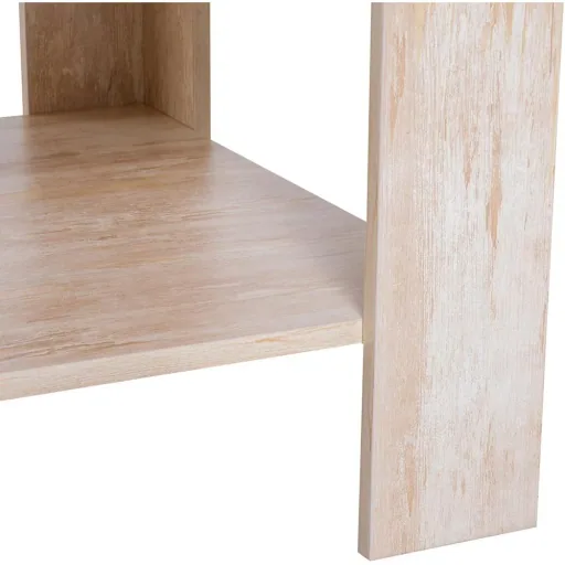Couchtisch Beistelltisch Kaffetisch mit Ablage Pinie Holz 110 x 65 cm