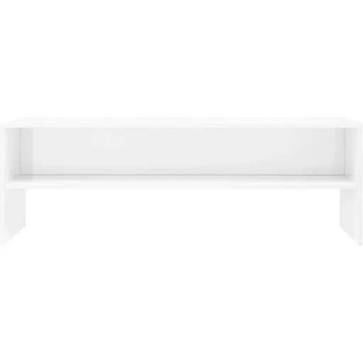 TV-Schrank 120x40x40 cm Hochglanz weiß Spanplatte