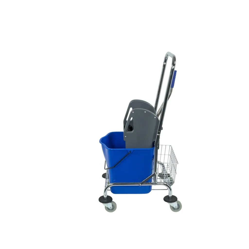 Einfachfahreimer chrom, 27 Liter