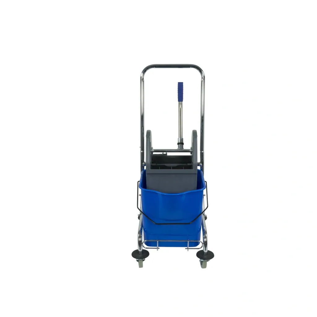 Einfachfahreimer chrom, 27 Liter