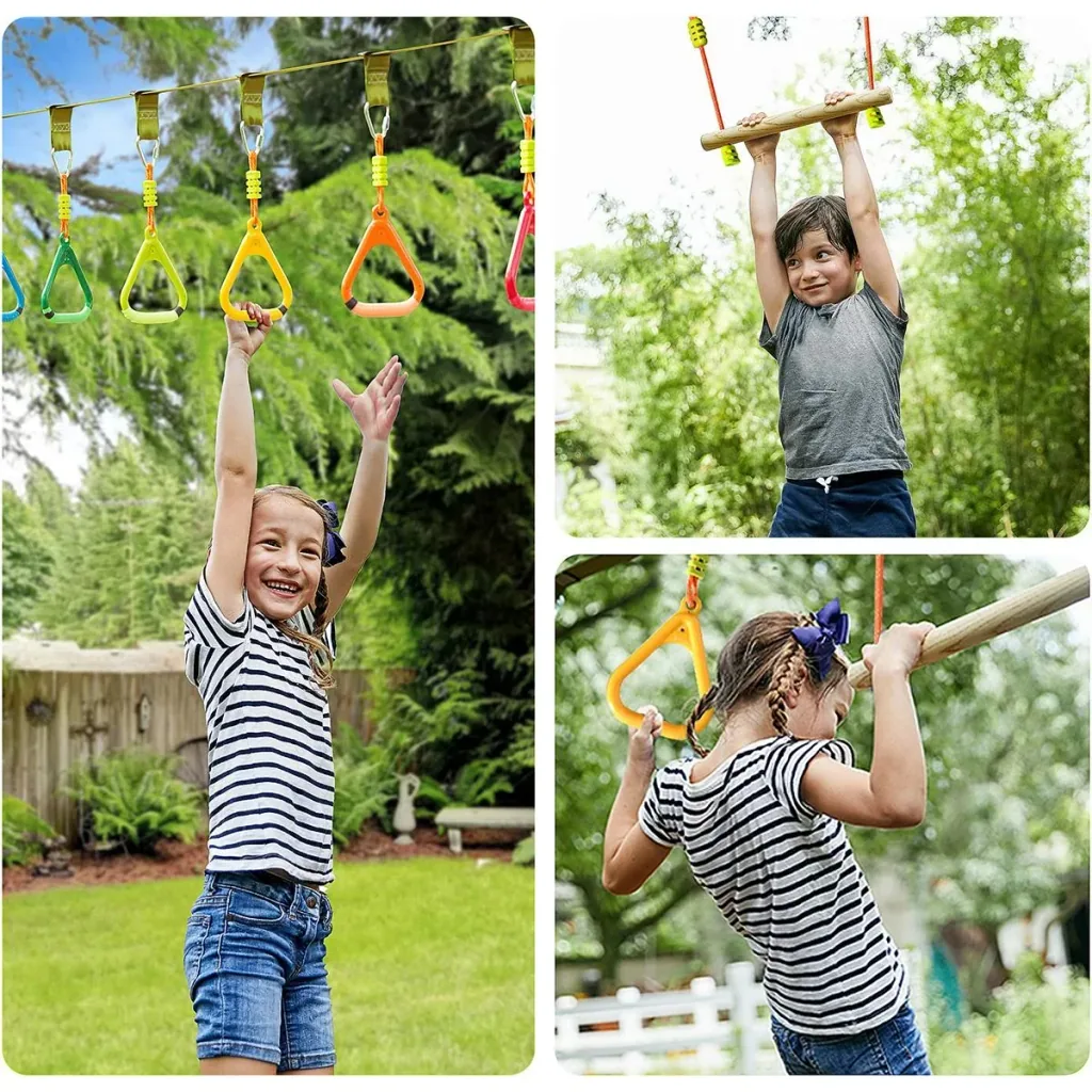 Slackline ninja style - 13 Meter - Kletterset für Kinder