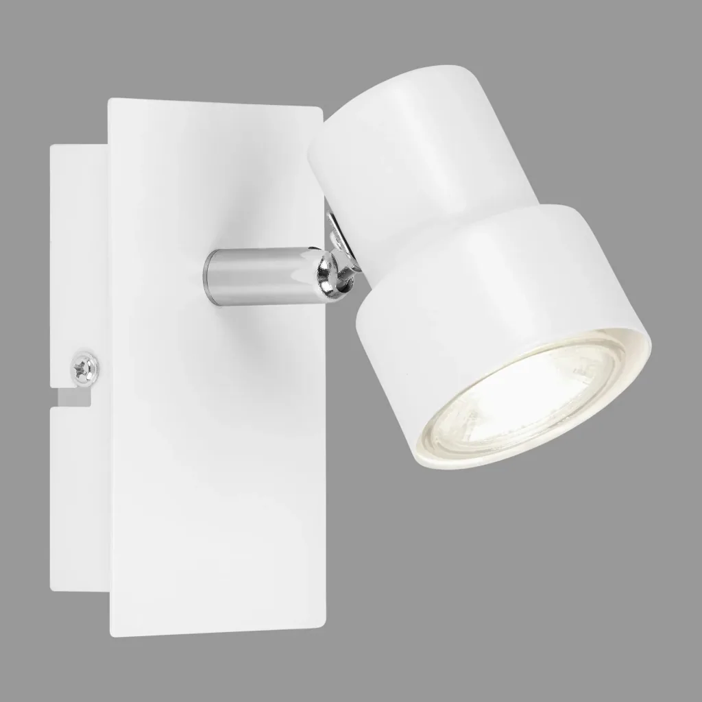 LED Wand- und Deckenleuchte, 12 cm, 460 Lumen, GU10/5 Watt, weiß