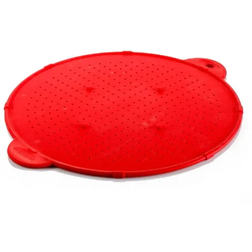 Mehrzer - Silikonsieb - 30 cm - Rot