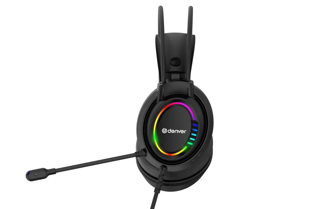 Gaming Headset, Überkopf-Kopfhörer, mit USB-Anschluss und LED-Licht