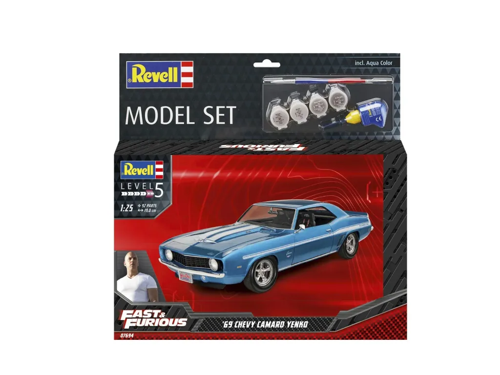 Model Set F&F 1969 Chevy Camaro Yenko