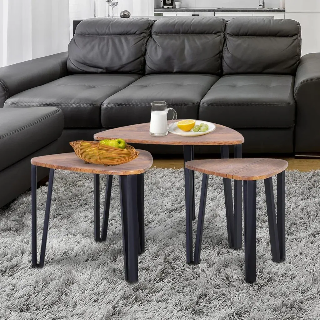 Couchtisch 3-teiliger MDF