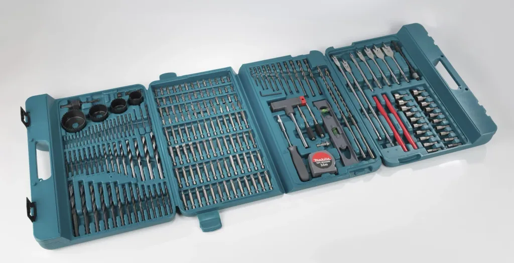 Bohrer- und Bit-Set 216-teilig P-44046