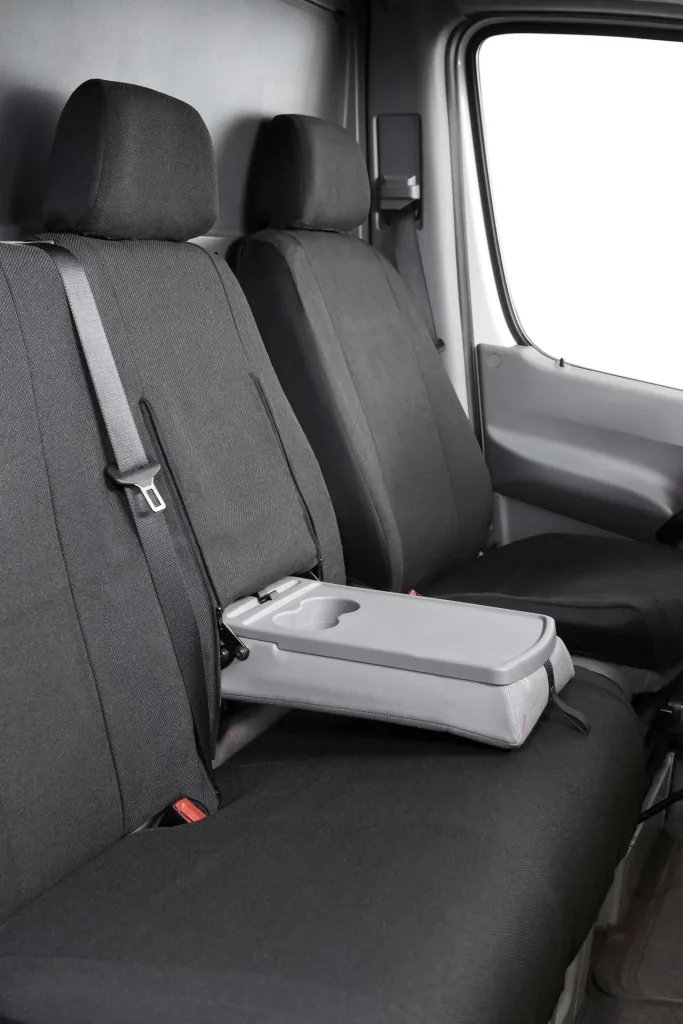 Passform Sitzbezüge für Mercedes Sprinter und VW LT für Einzelsitz und Doppelbank vorne Stoff ab BJ 01/1996 - 04/2006