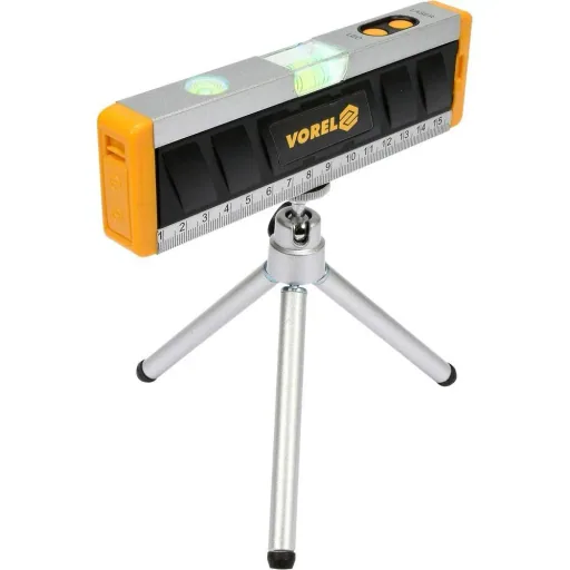 Laser-Wasserwaage mit Stativ - 170mm - Mit LED-Beleuchtung