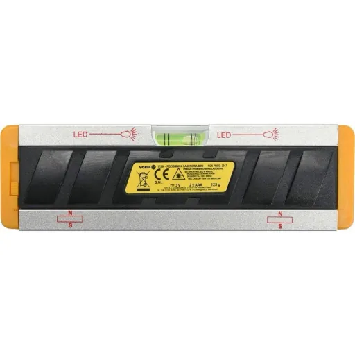 Laser-Wasserwaage mit Stativ - 170mm - Mit LED-Beleuchtung