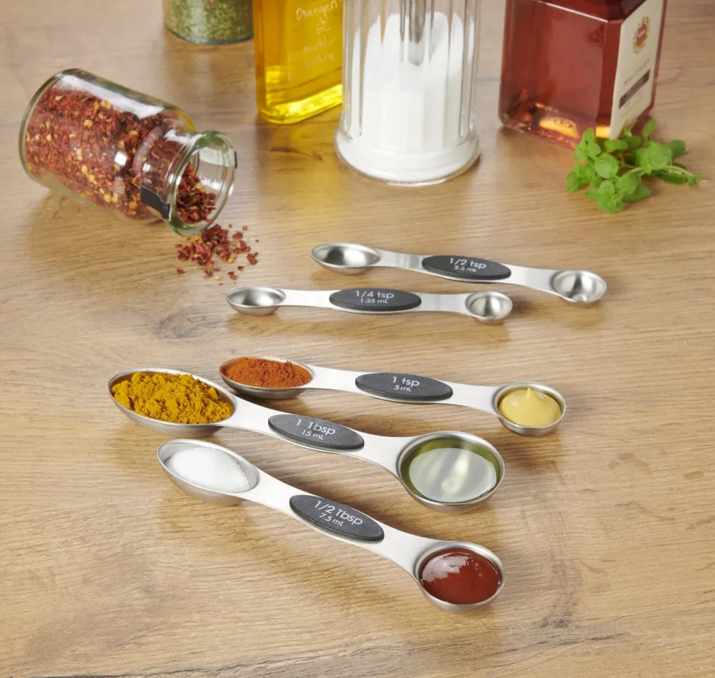 Doppelmesslöffel 2in1, 5-teilig