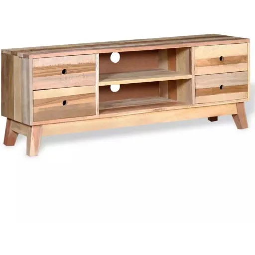 TV-Schrank Massives recyceltes Holz