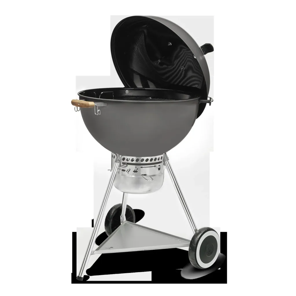 Holzkohle-Kugelgrill 70th Anniversary Edition Kettle, 57 cm, Metallic Grey