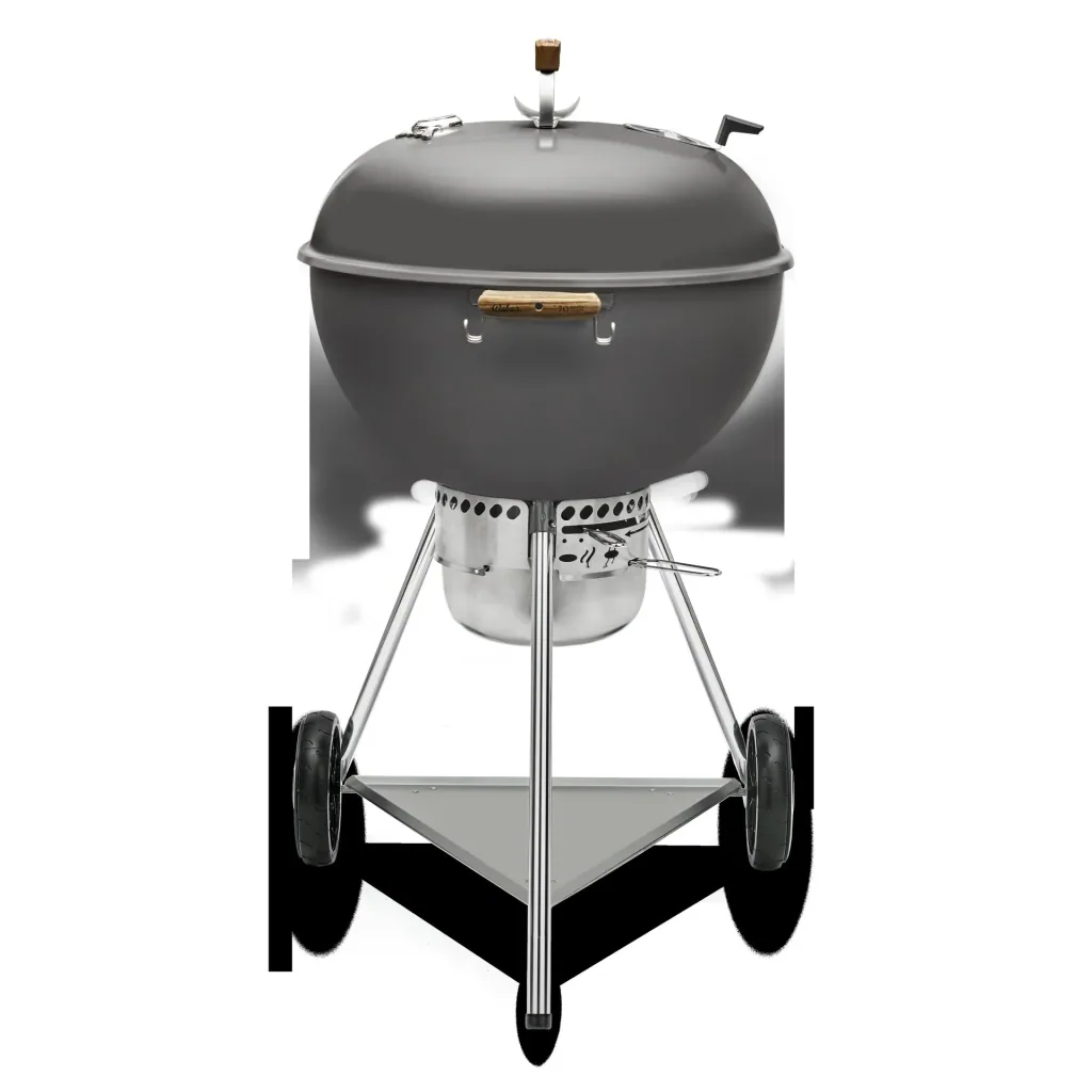 Holzkohle-Kugelgrill 70th Anniversary Edition Kettle, 57 cm, Metallic Grey
