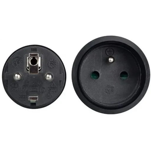 EHQ Power Verlängerungskabel - 10M - Gummi - Pin Erdung - 3G2.5 - IP44