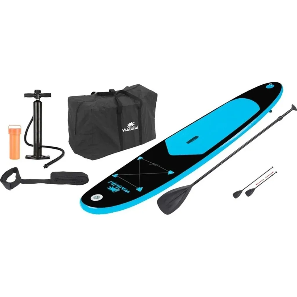 Pacific Special Edition Sup board set mit FREE SUP Chair - 285 cm - Bis zu 100kg - Blau