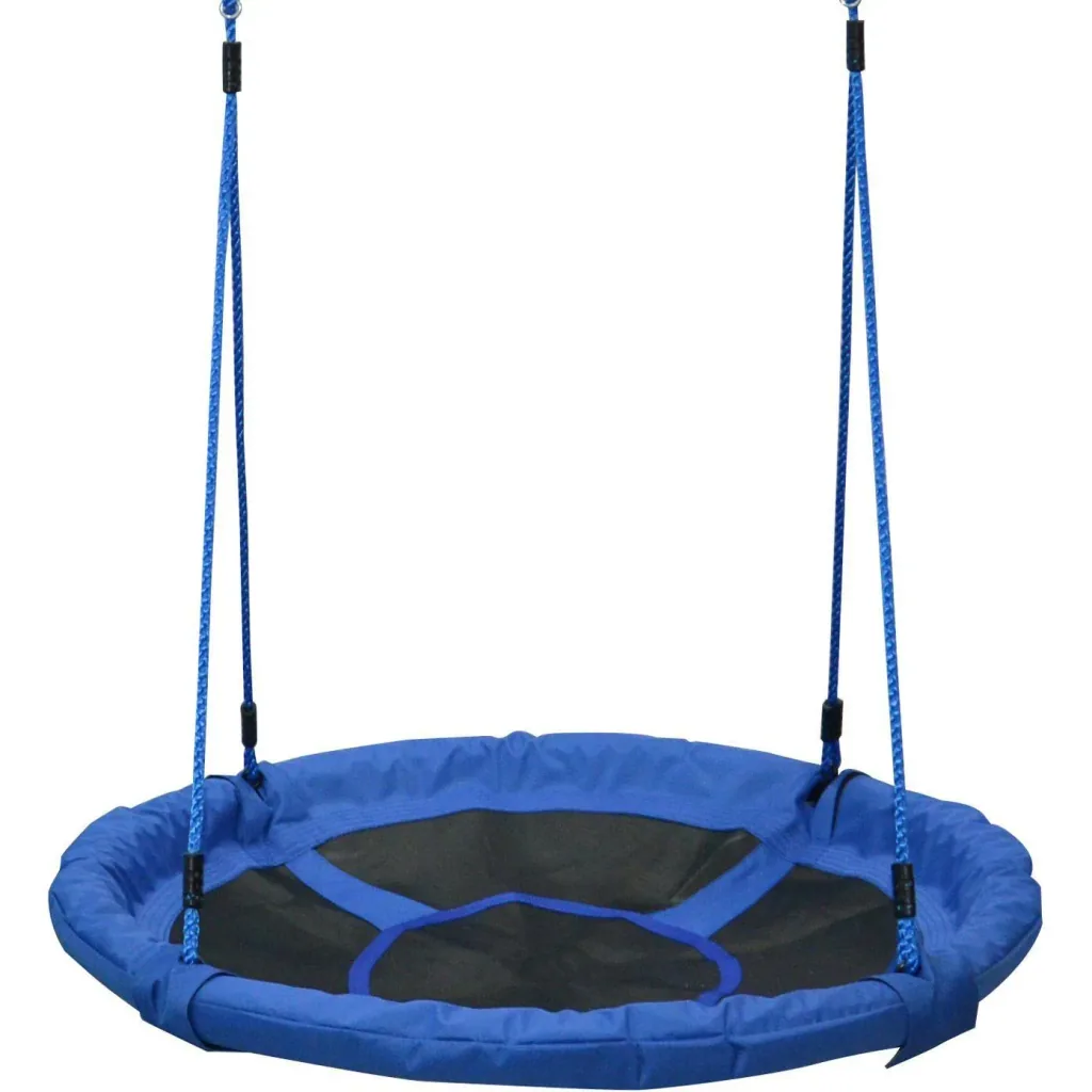 Nestschaukel Kinderschaukel 100cm bis 100kg Blau