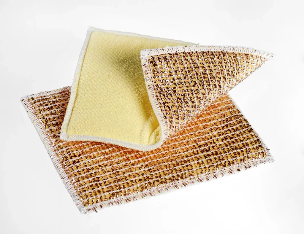 Mikrofaser - Kupfertuch 2 in 1, 2 Stück