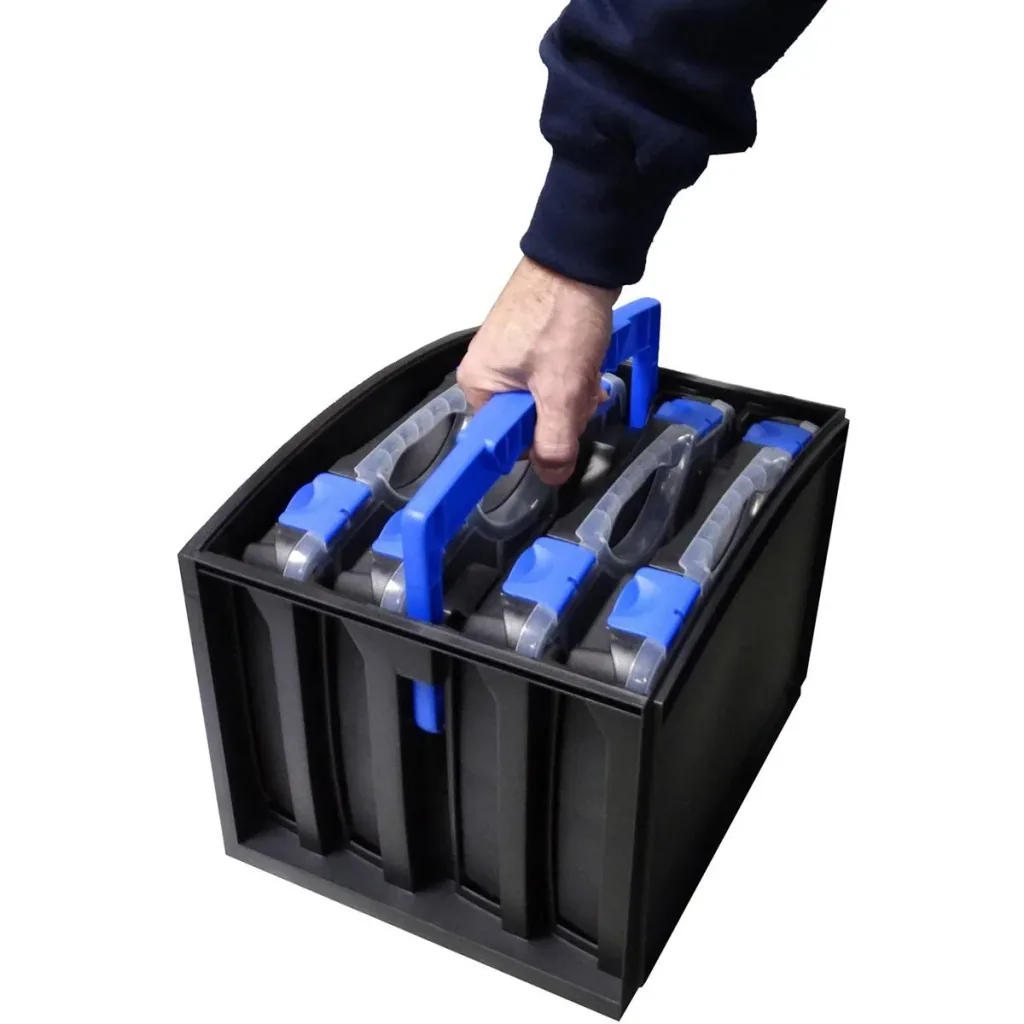TAYG Sortierbox - 388 x 290 x 61 mm - Mit 21 herausnehmbaren Fächern